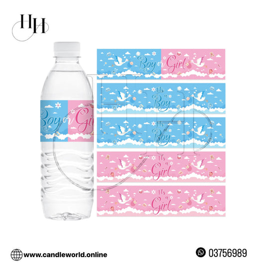 10pcs Water Bottle Lable #BL1087