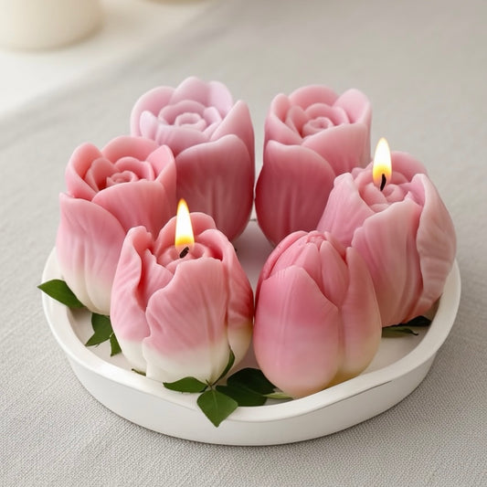 Tulip Flower Silicone Candle Mold
