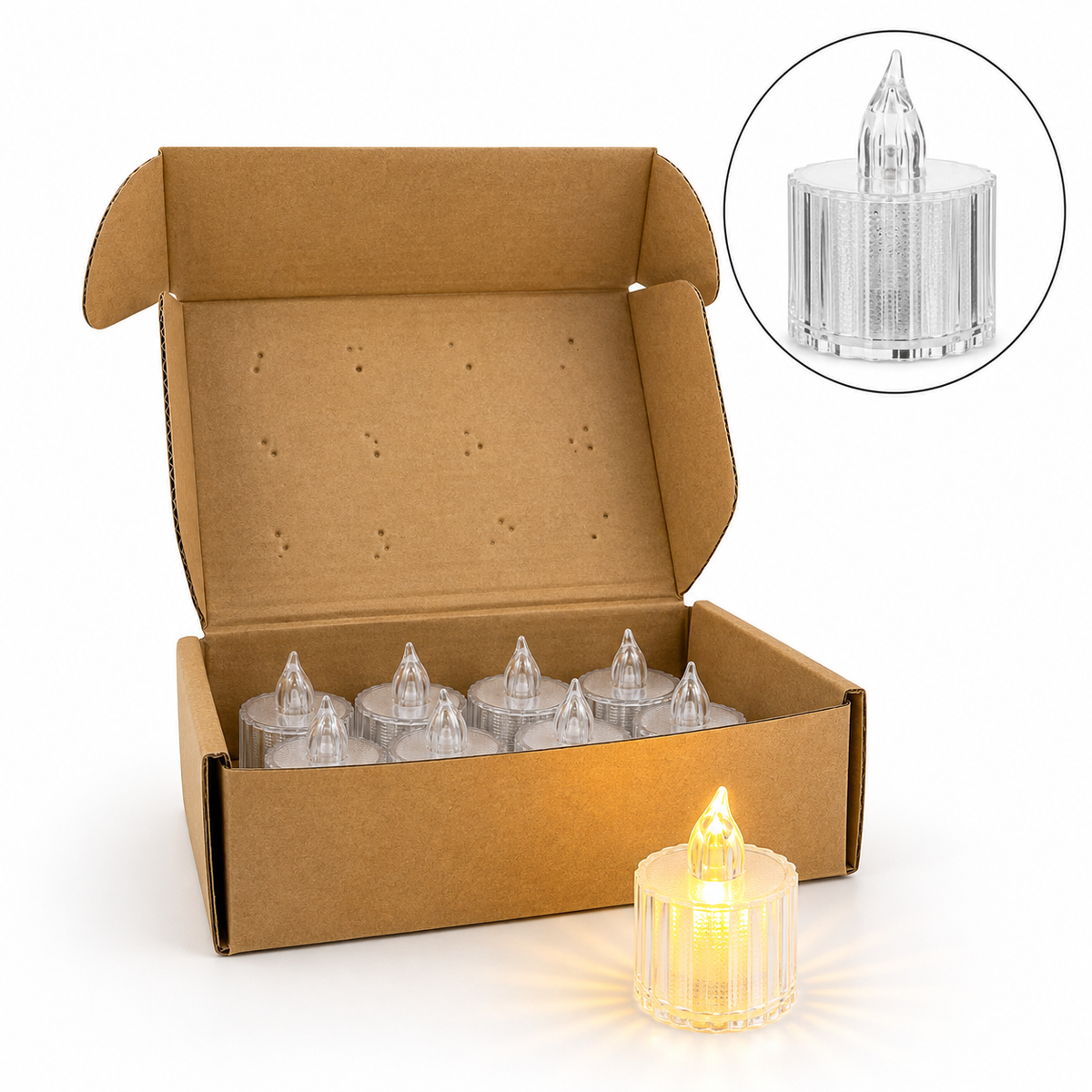 LED Candle Light – 3 Styles #EC4201