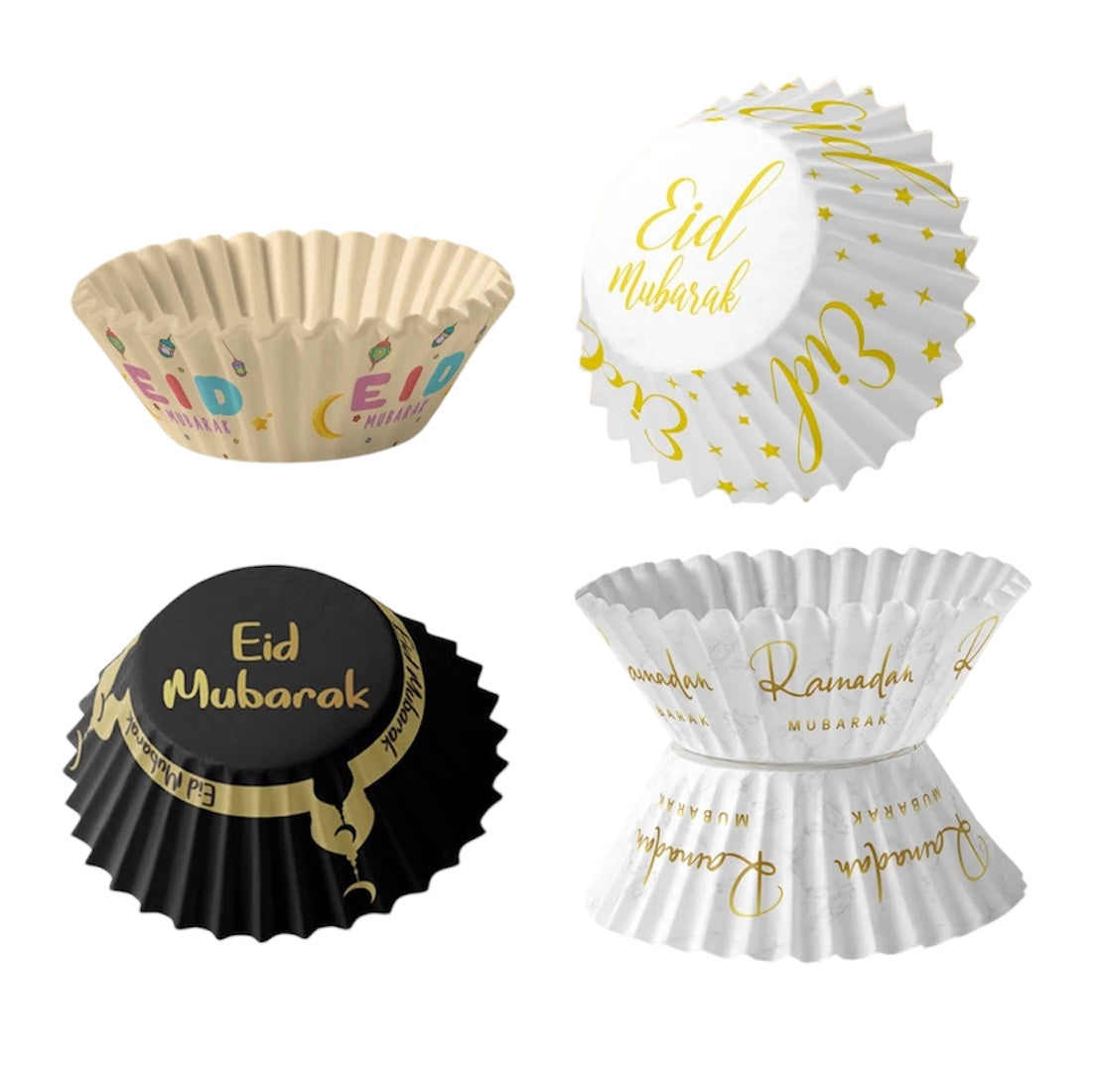 50pcs Ramadan Cake Paper Muffin Cup #CC1659