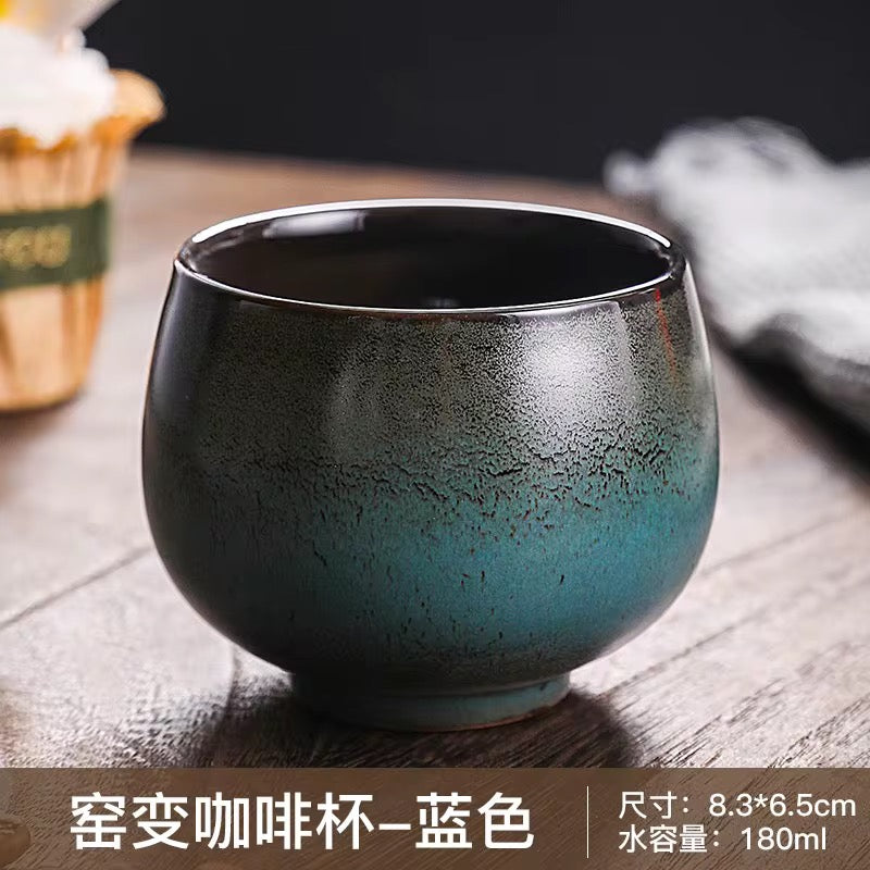 180ml Reactive Glaze Ceramic Cup #CM3956