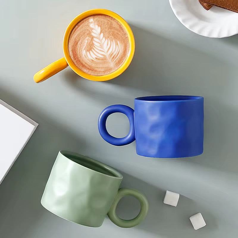 450ml Textured Ceramic Mug #CM3953