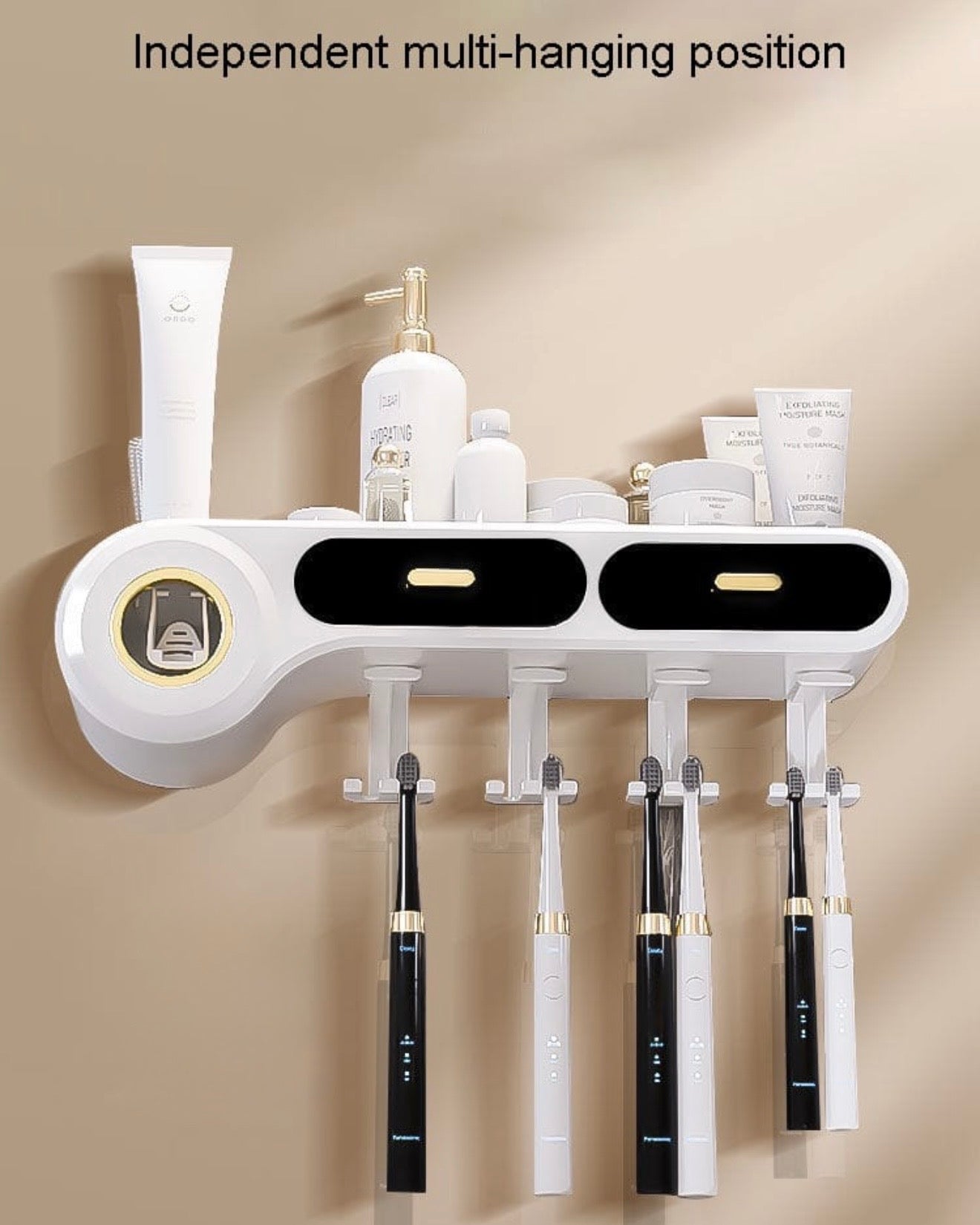 Slim Toothbrush/Toothpaste Holder #TF025