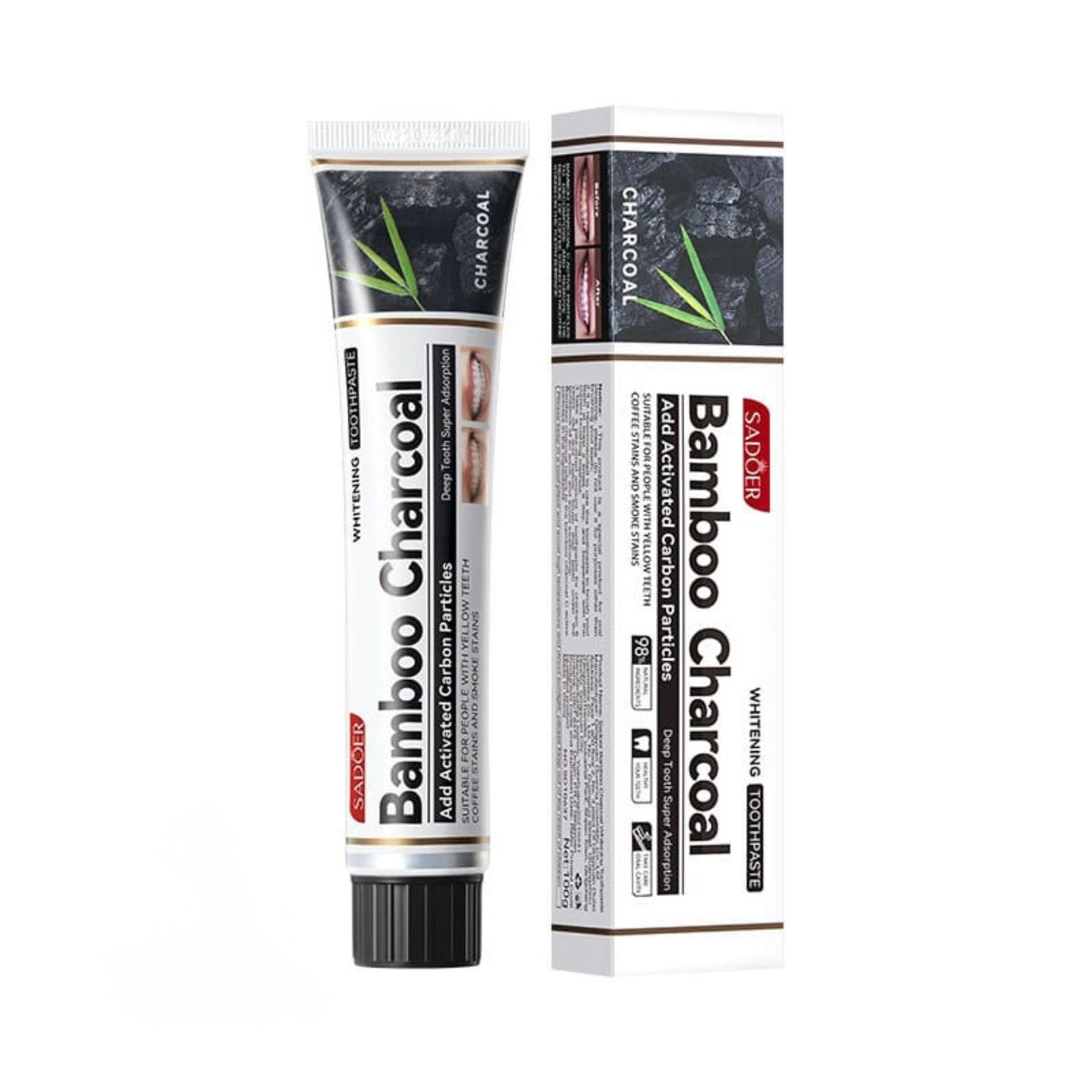Nature Organic Bamboo Charcoal Toothpaste #TF055