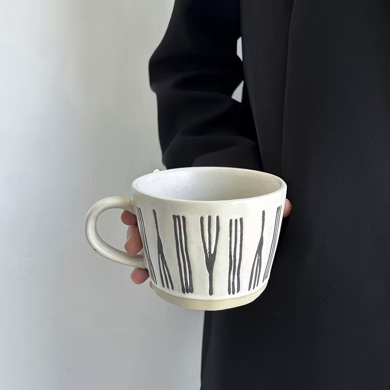 300ml Modern Ceramic Mug #CM3951