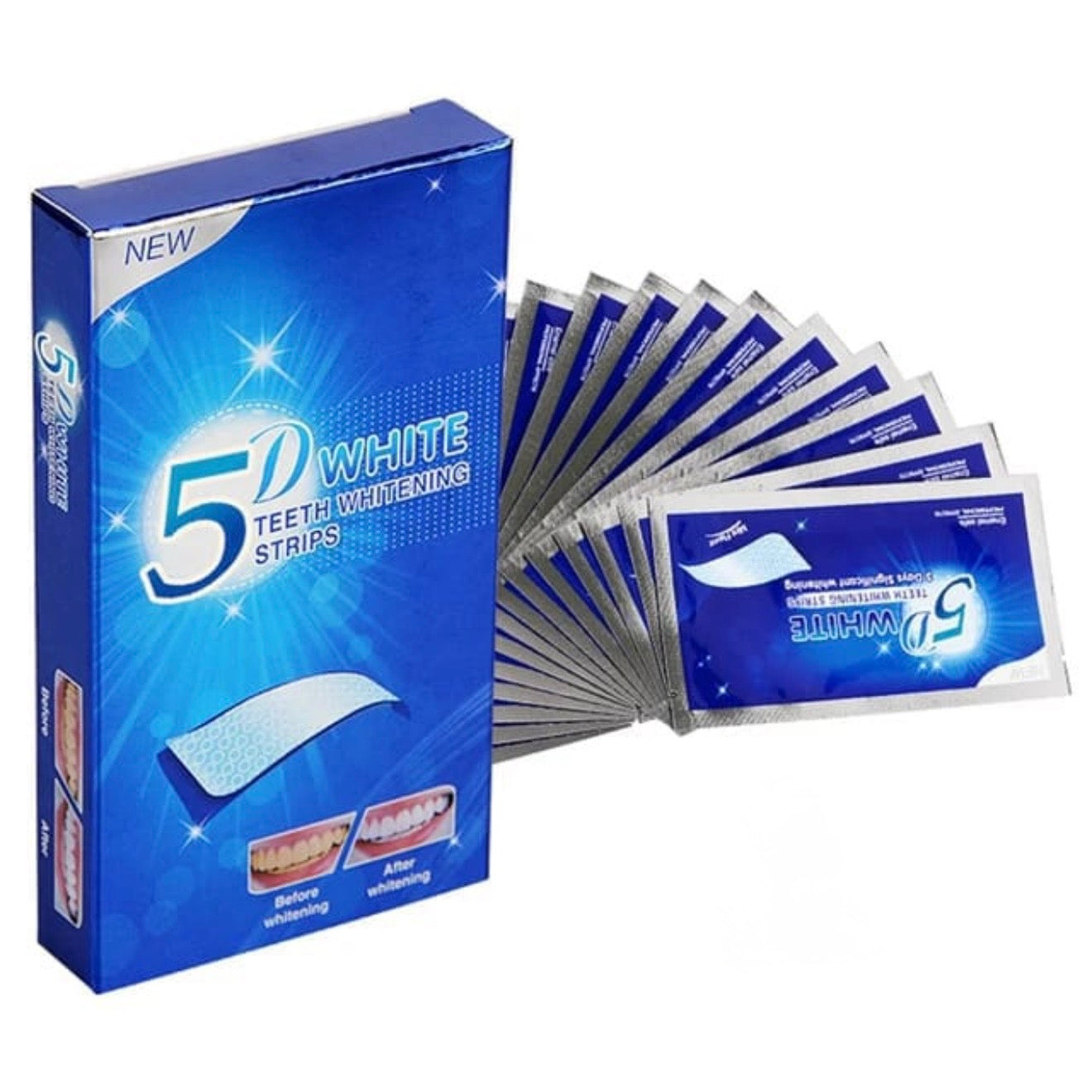 5D Teeth Whitening Strips #TF035