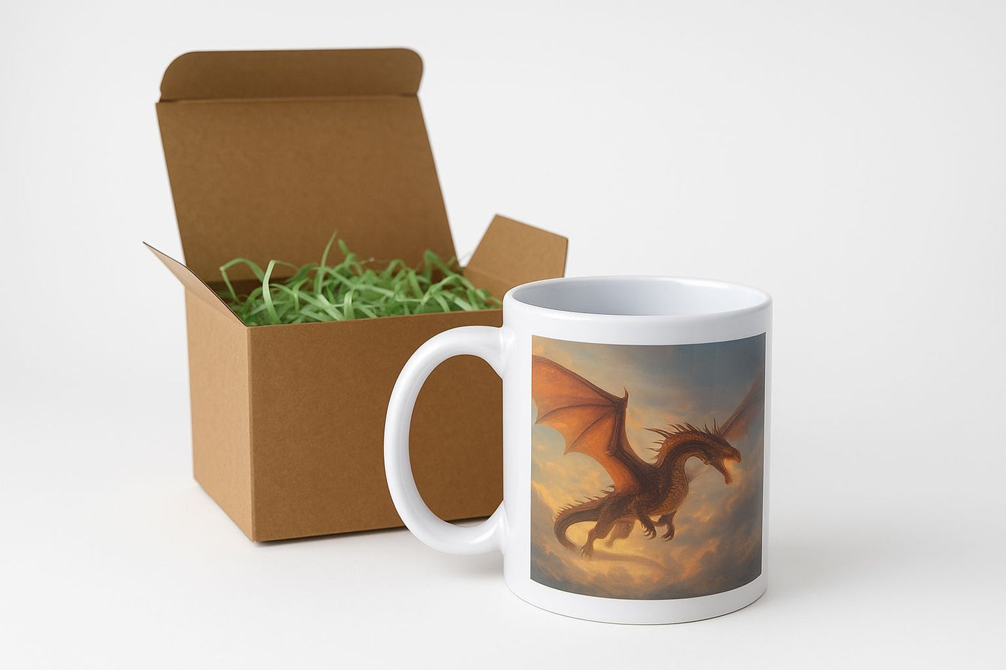 Printed Glass Mug #GM2391