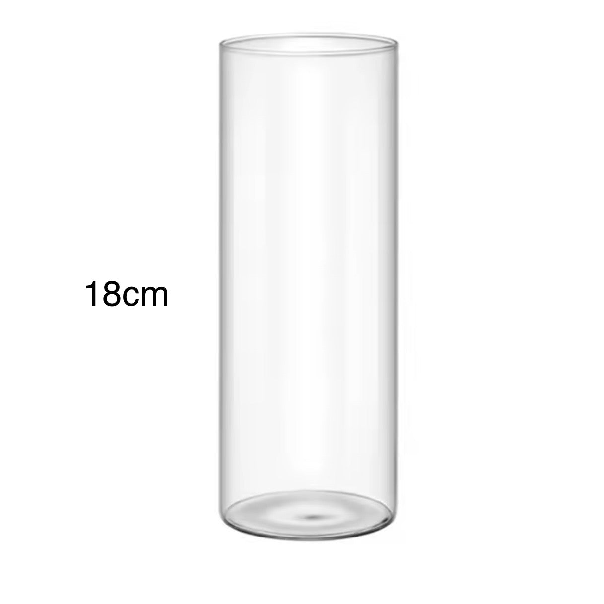 Vase Flower Arrangement Transparent Glass