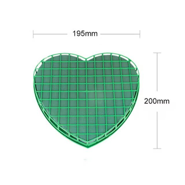 Floral Foam Heart Shale With Base #FF1713