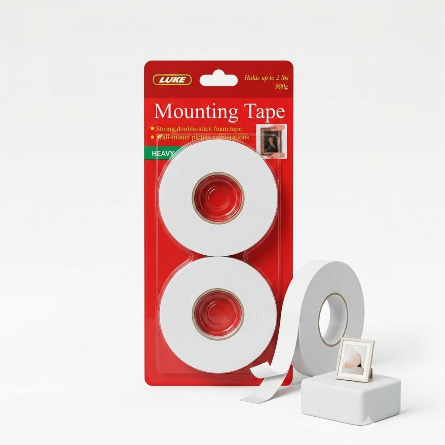 1.8m x2pcs / Heavy Duty Mounting Tape #DT3123