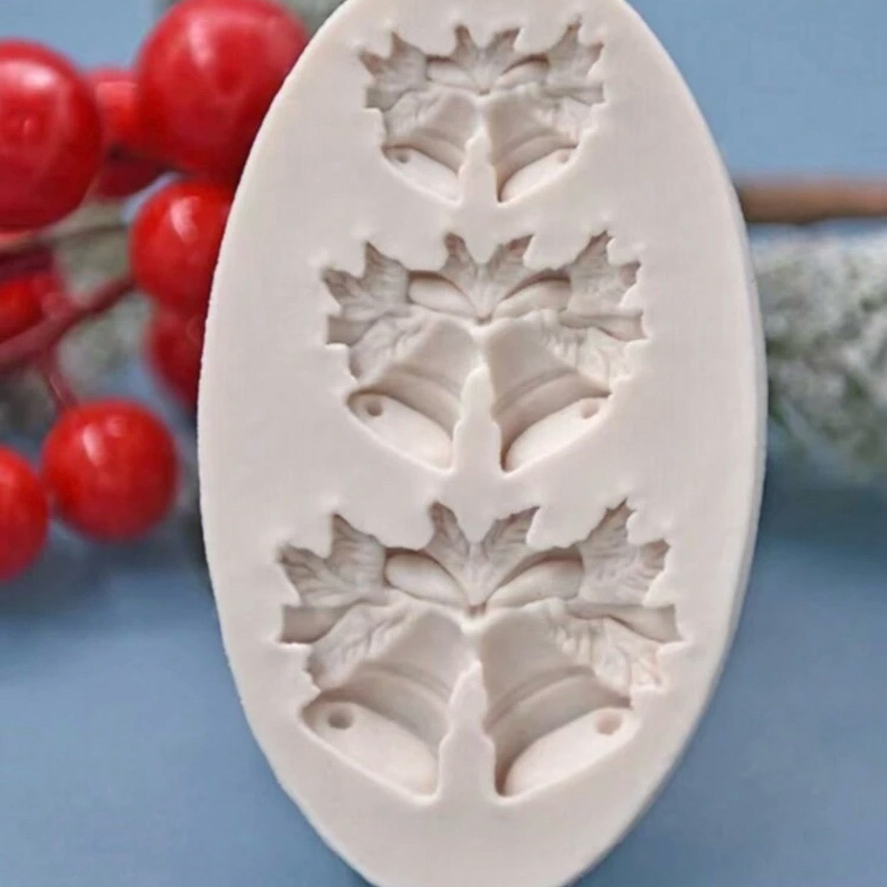 Christmas Bell Silicone Mold #SM1521