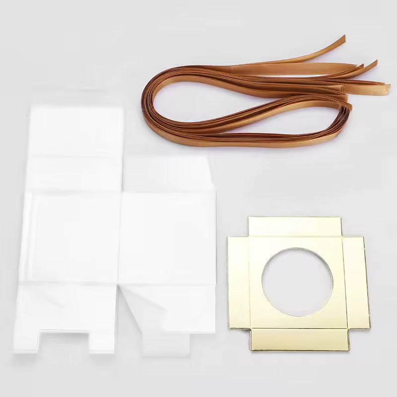 X12pcs / 9*9*9cm Cake Box #CB1935