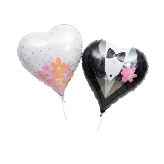 Heart Wedding Foil Balloons #FB2907