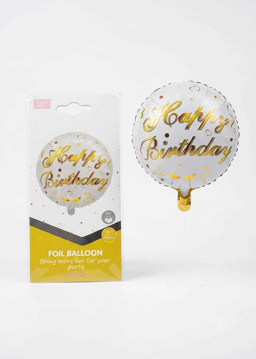 Happy Birthday Foil Balloon – 18 Inches #FB4114
