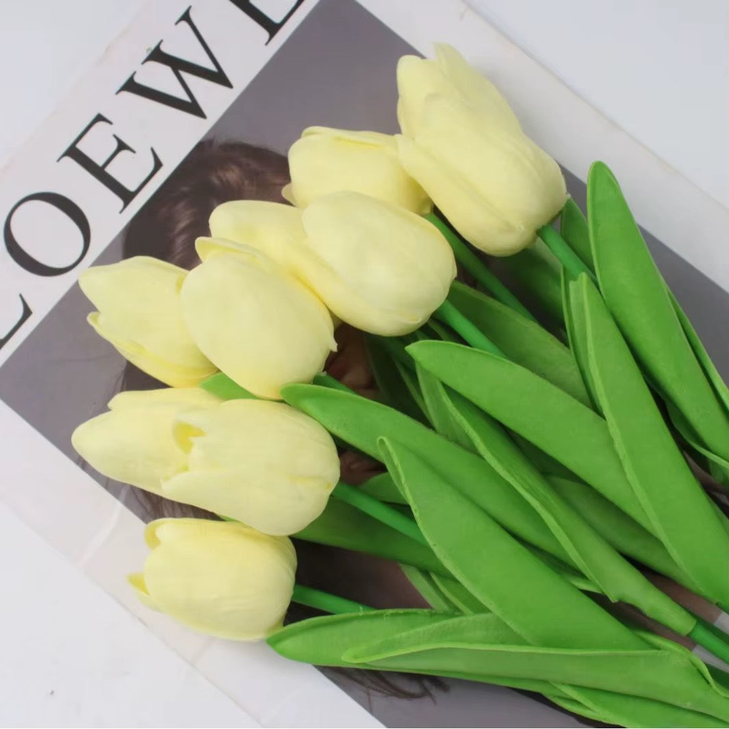 X10pcs - Artificial Tulip Flowers #AF4038