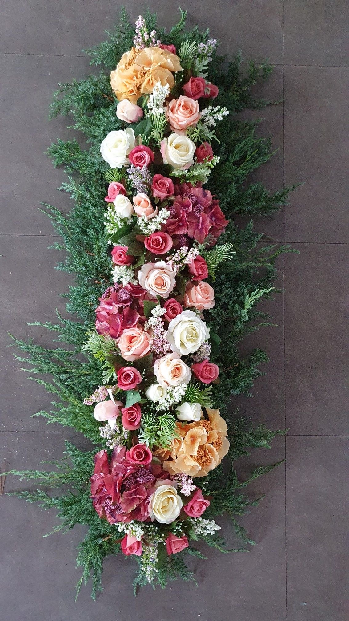 X2pcs - Rectangular Long  Floral Foam 74x11x4.5cm #FF2653