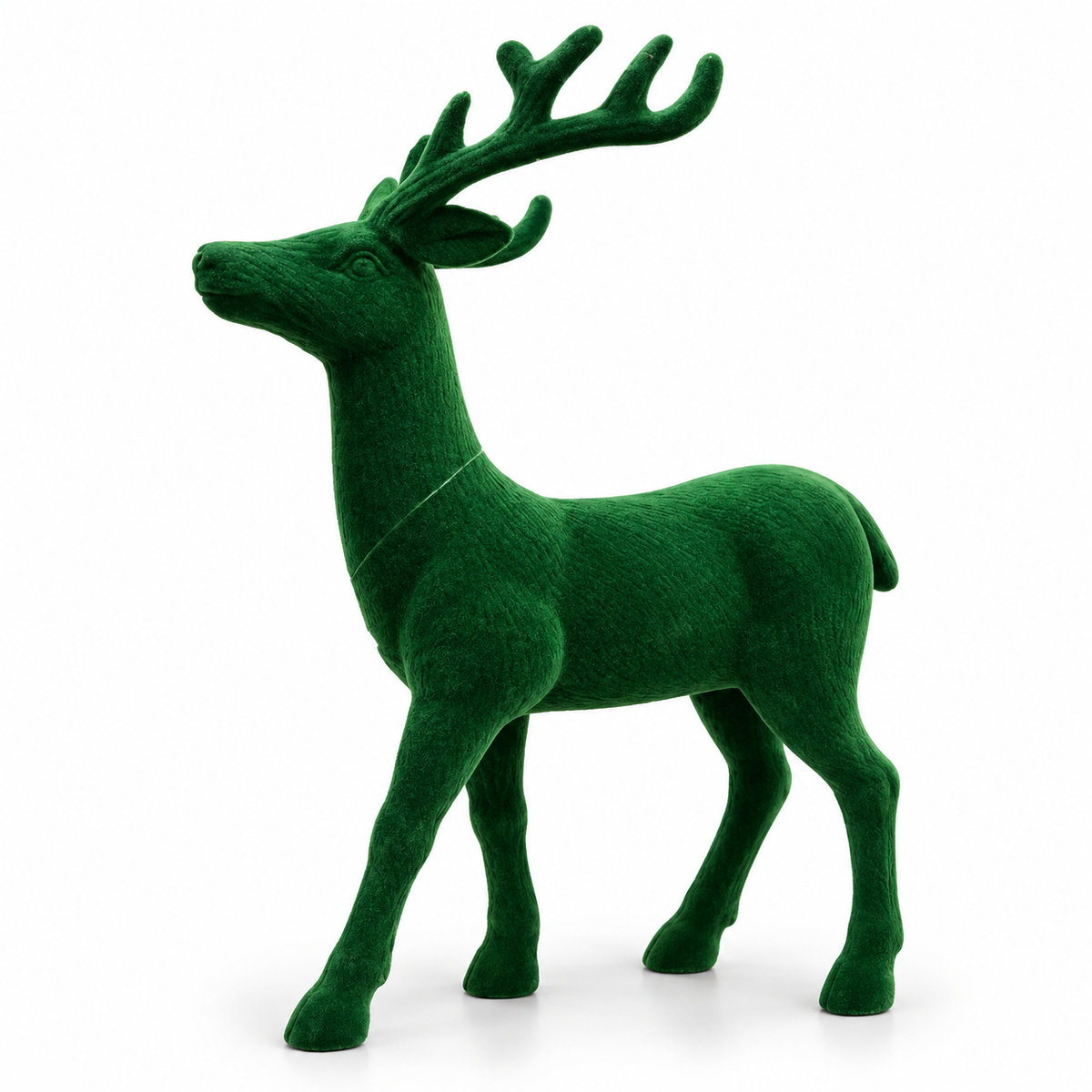 Velvet Reindeer Christmas Decoration #CD4429