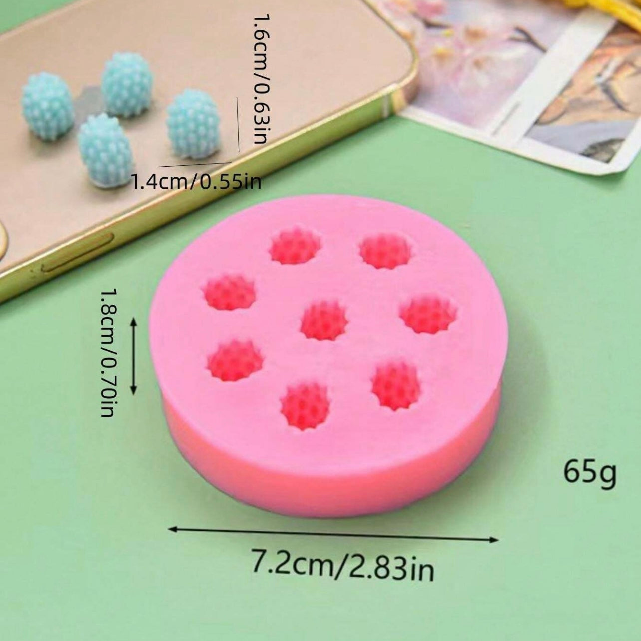 Raspberry Silicone Mold #SM2014