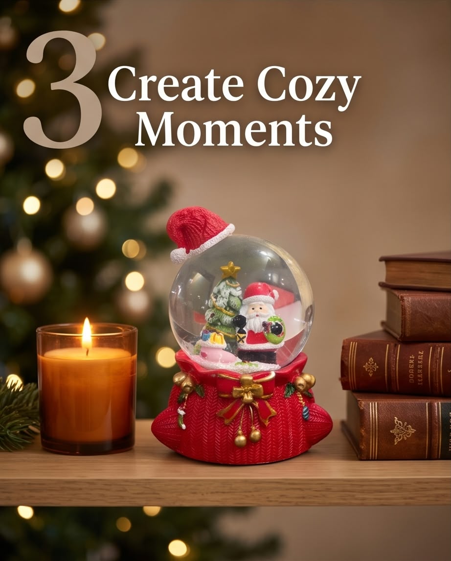 Christmas Snow Globe – Santa Claus Edition #SB4352