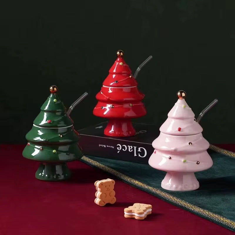 Christmas Mug Tree Shaped #CM2079
