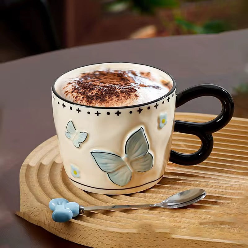 Butterfly Ceramic Mug #GM2334