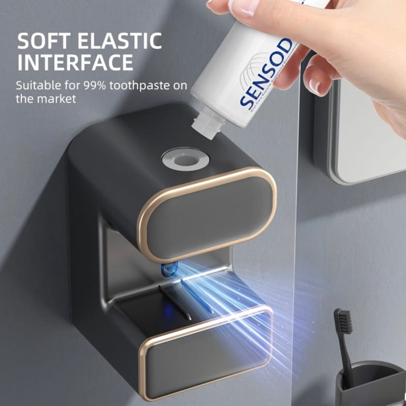 2024 New Toothbrush/Toothpaste Holder TF029