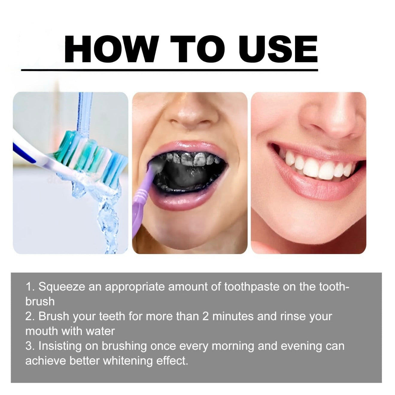 Organic Whitening Toothpaste #TF041