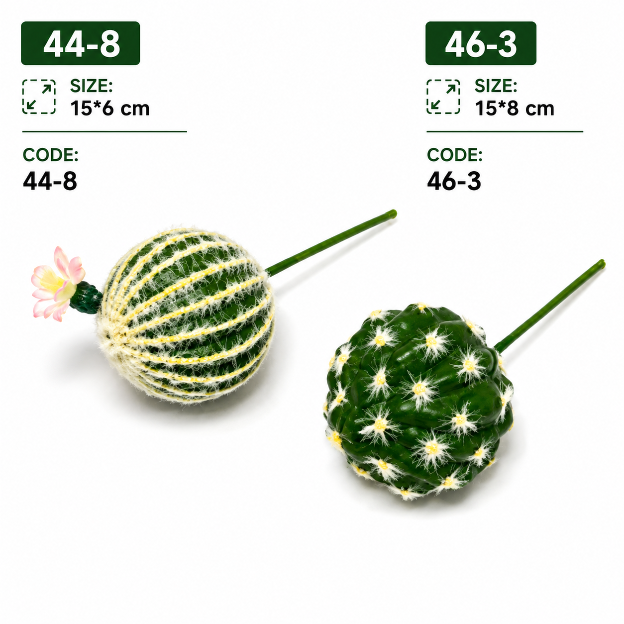 Artificial Cactus Stems #AF4064