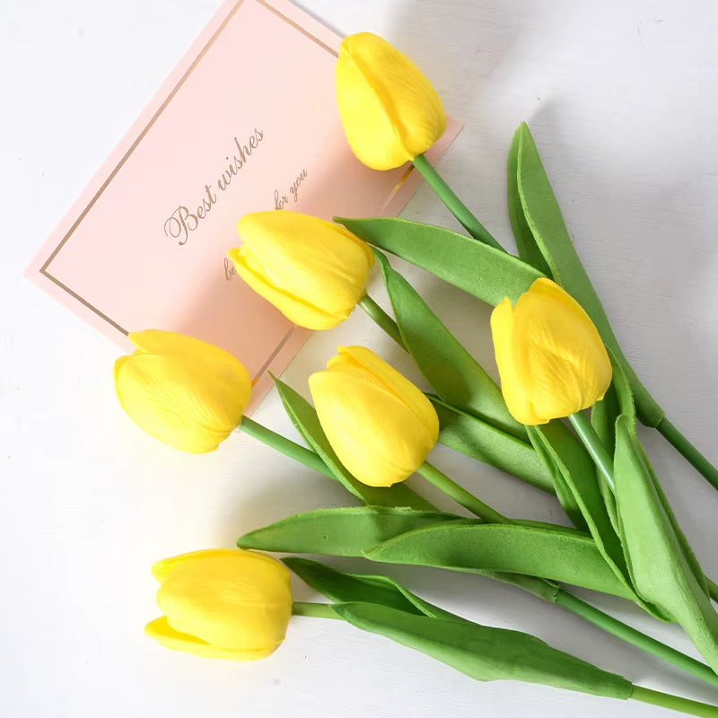 X10pcs - Artificial Tulip Flowers #AF4038