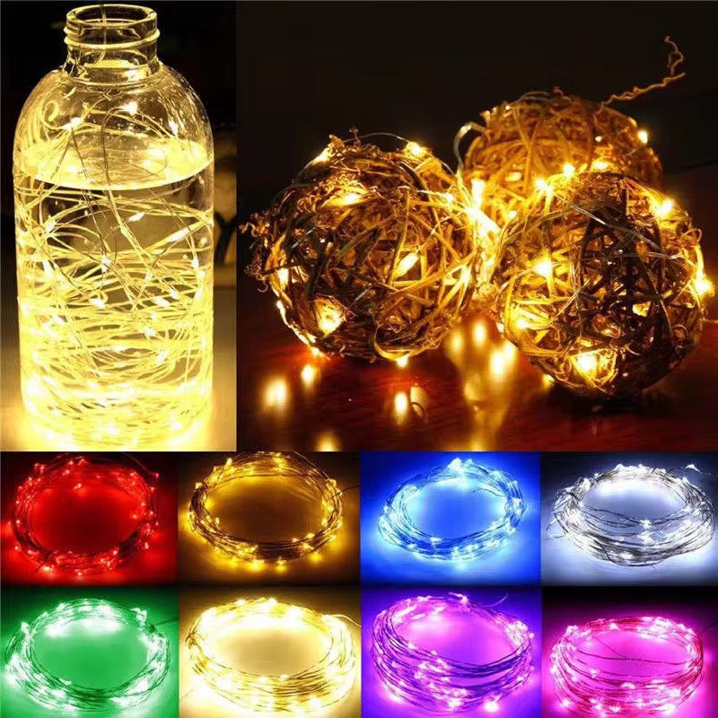 3M LED Fairy String Lights with Battery Box – Multiple Colors #LS2798
