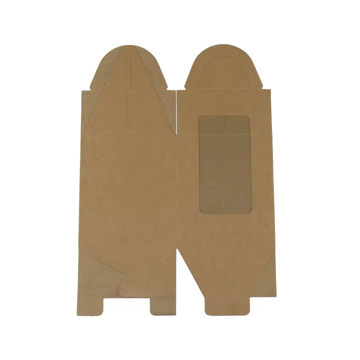 12pcs - Kraft box with window #KB2206