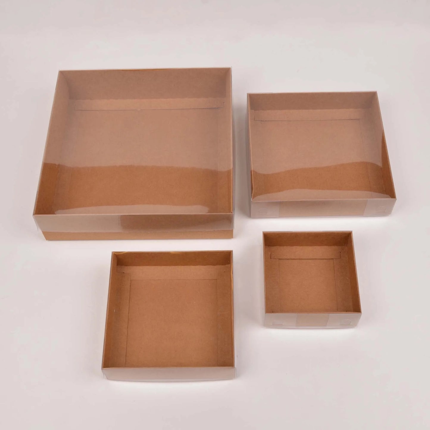 X12pcs PVC Top Carton Box