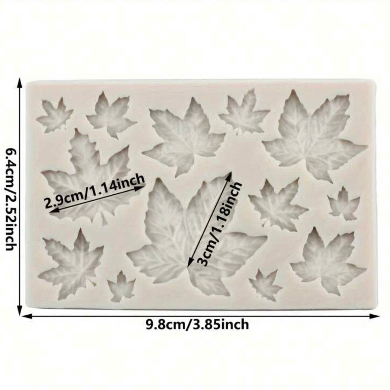 Maple Leaf Silicone Mold #SM2020