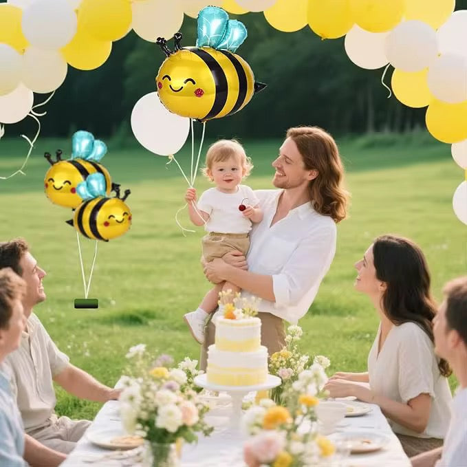 Bee Foil Balloon – Cute Cartoon Party Decoration #FB2950