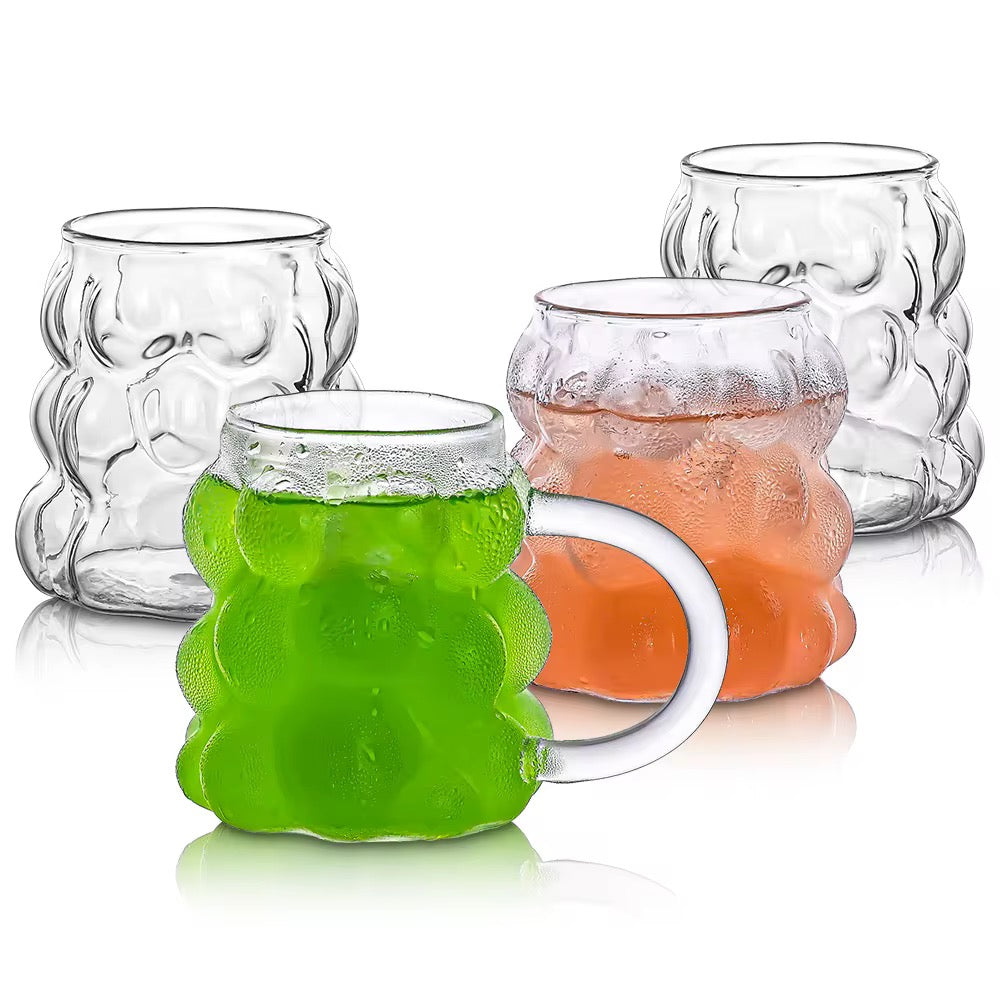 350ml Bubble Glass Mug #GM3962