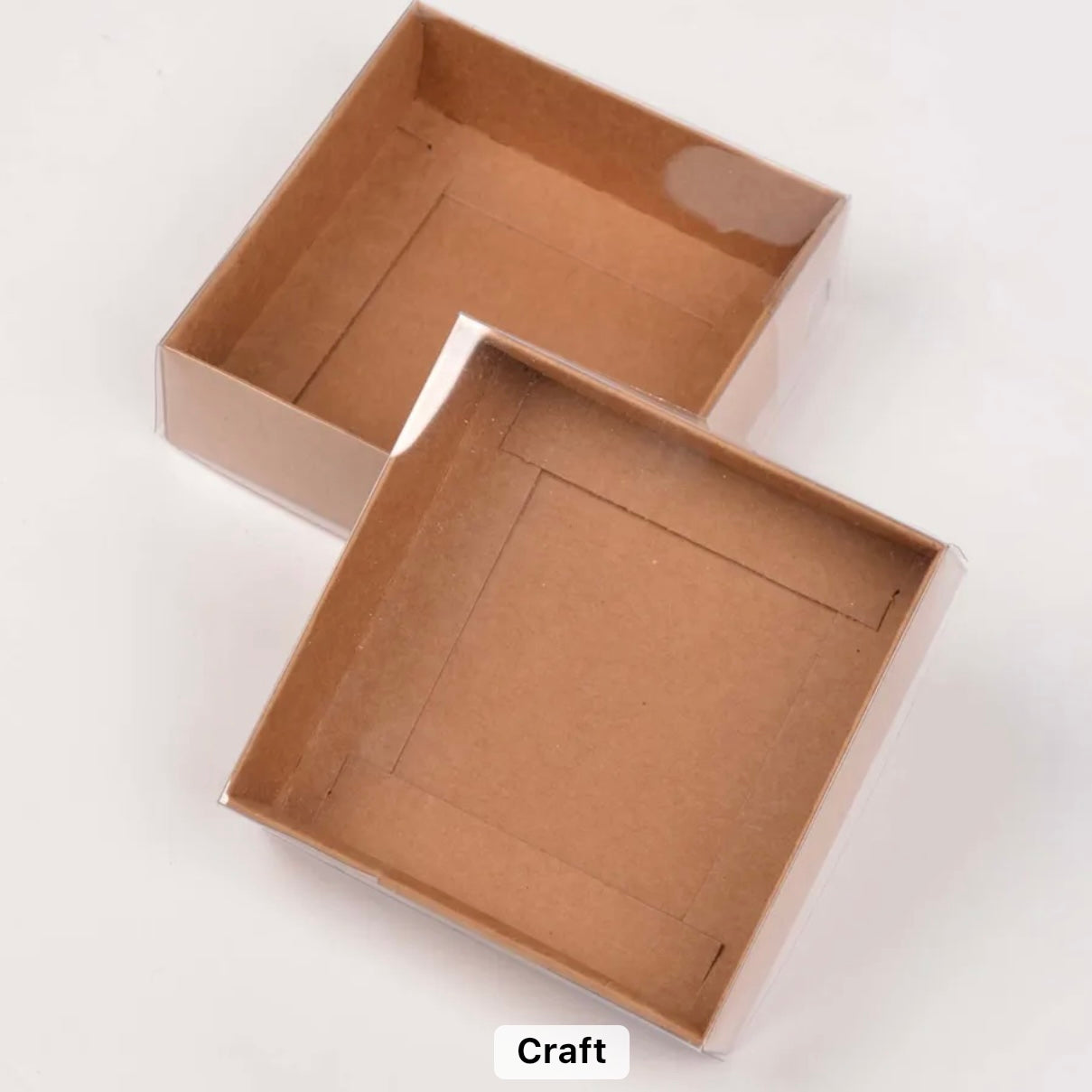 X12pcs PVC Top Carton Box