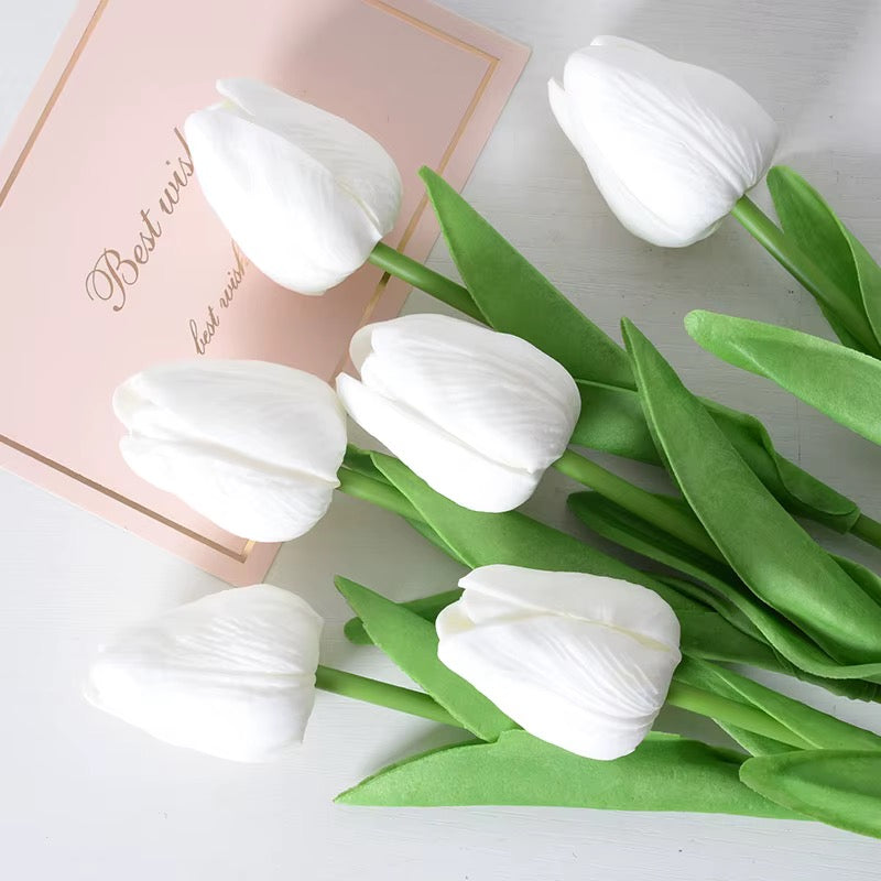 X10pcs - Artificial Tulip Flowers #AF4038