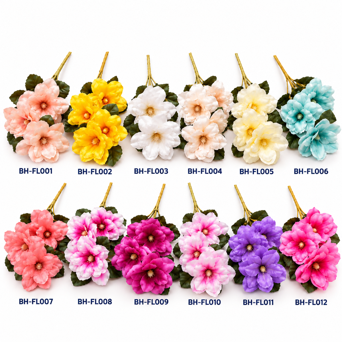 Artificial Dahlia Flower Bouquet #AF4531