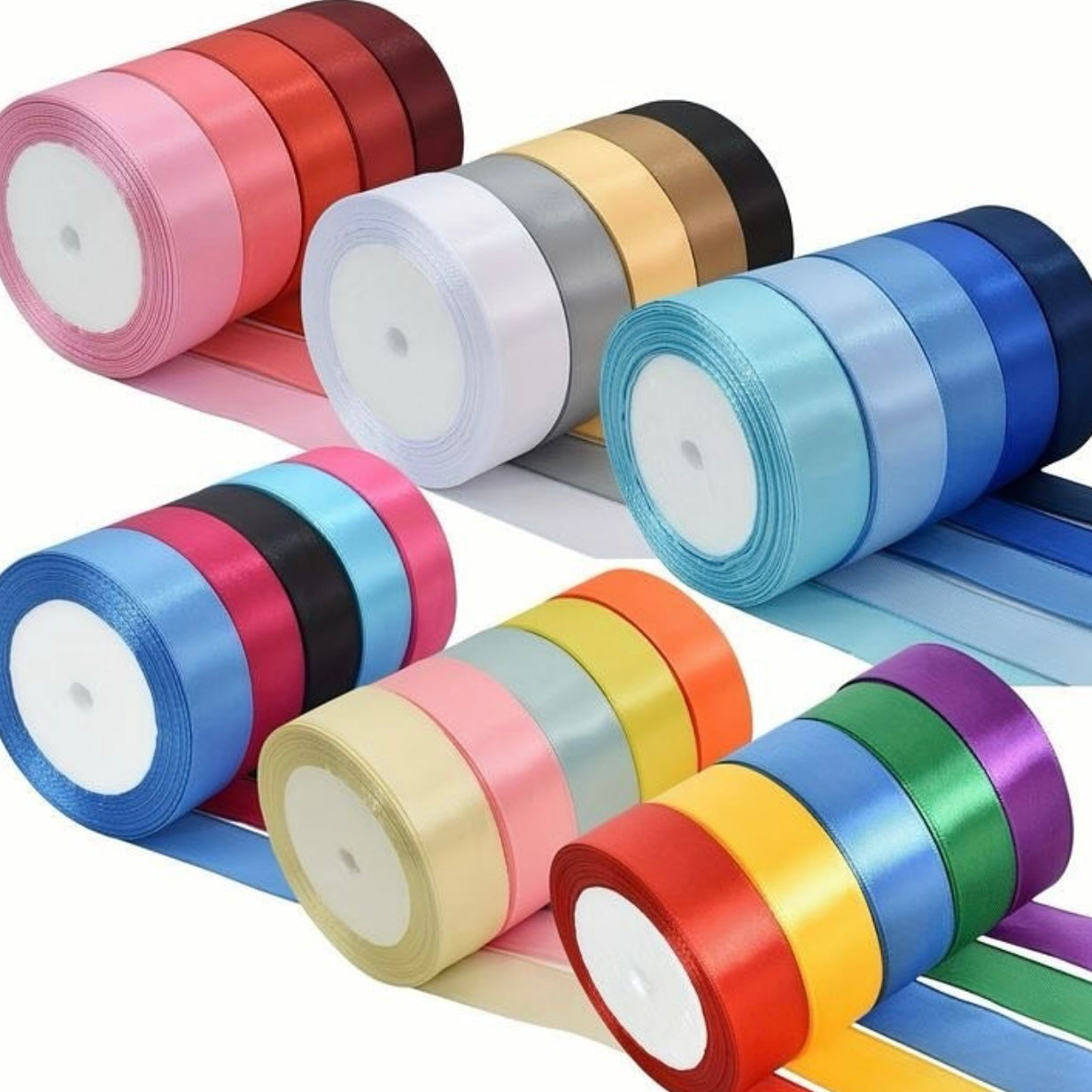 Satin Ribbon 22m x 2.5cm