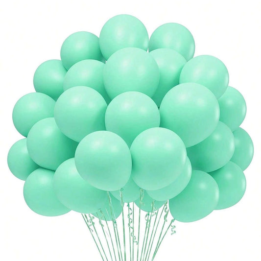 5/10/12 inches 100pcs Aqua Latex Balloons #LB3104