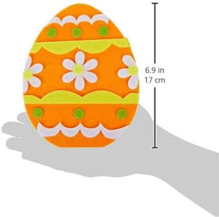 Candy Basket with Handle Felt Easter Egg Hunt Bags #CB1890