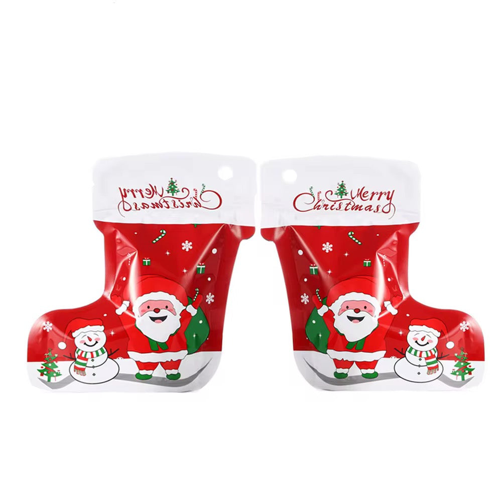 X12pcs Christmas Bag With Zipper #CB2309