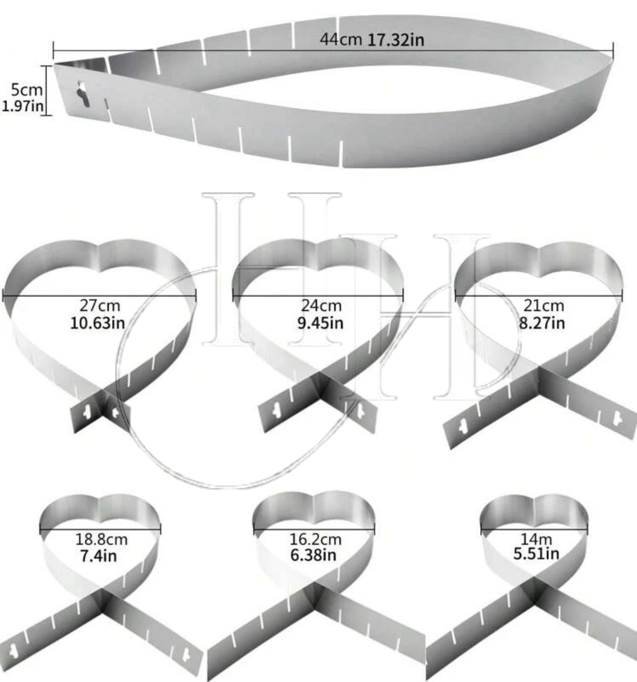 Cake Stainless Mold #SM1021