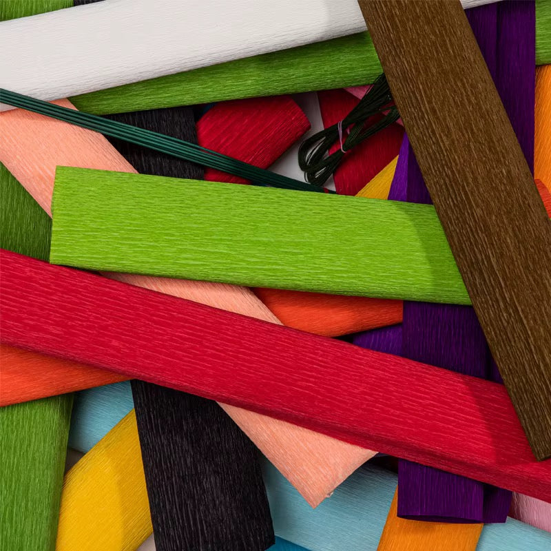 50cmx2m Premium Crepe Paper — Bright Colors, Endless Possibilities #CP4027