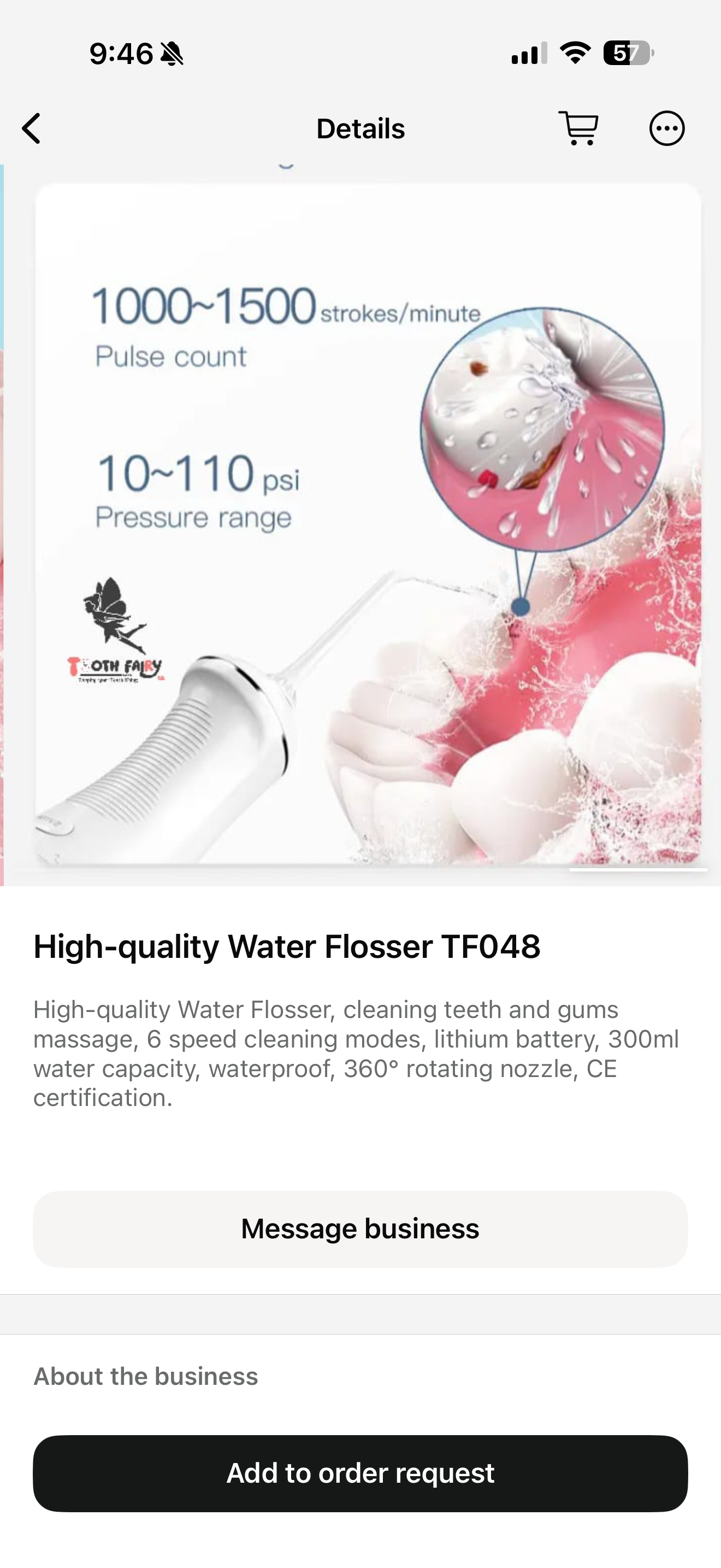High-quality Water Flosser #TF048