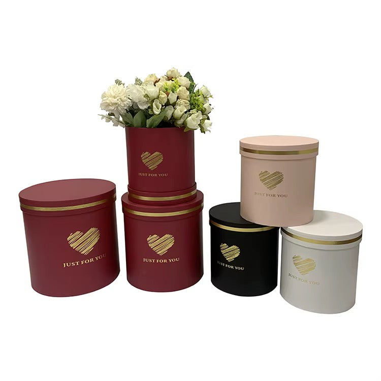 Luxury Round Gift Box Set – 3 Pieces #GB4320