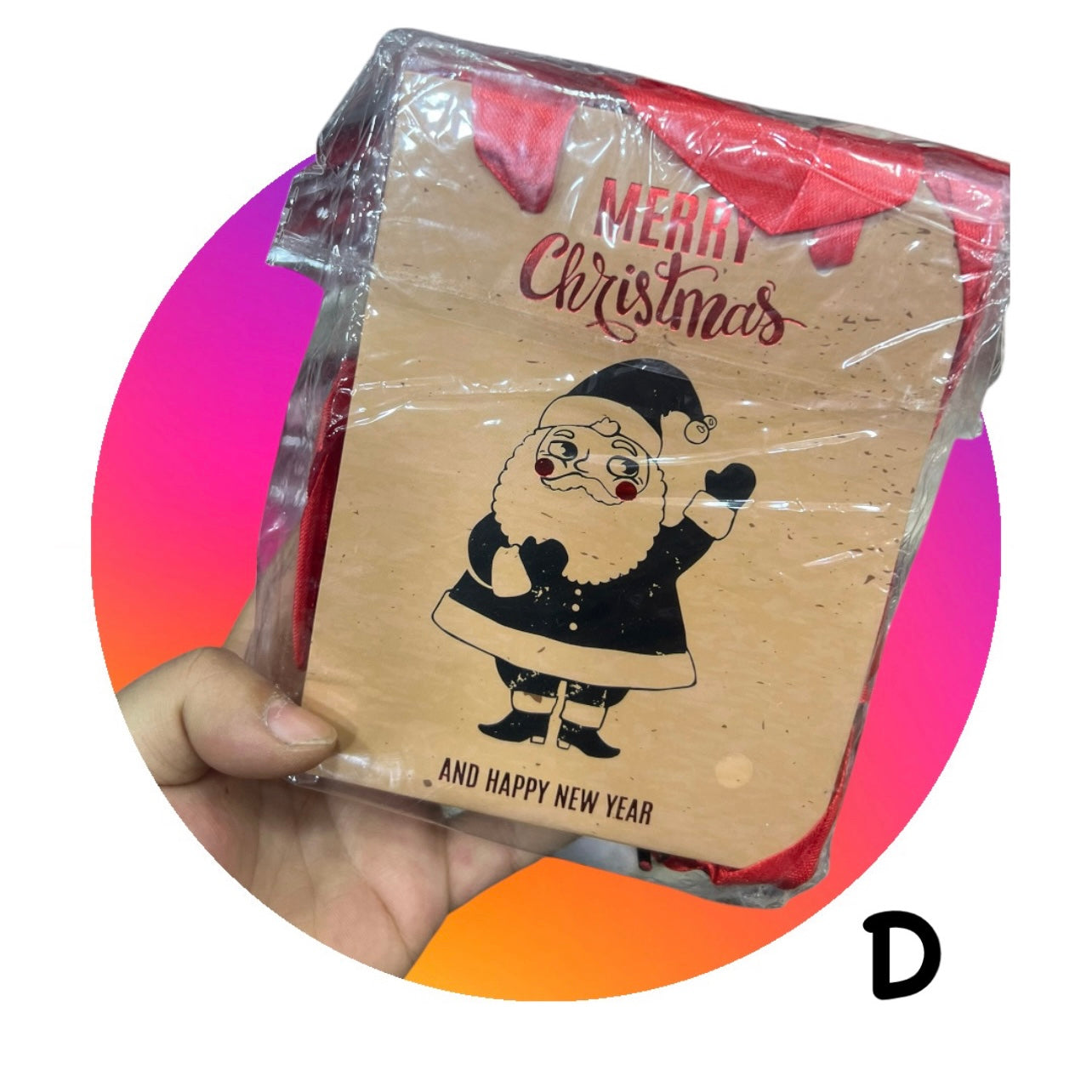 14x10cm Christmas Carton Bags #CB2080