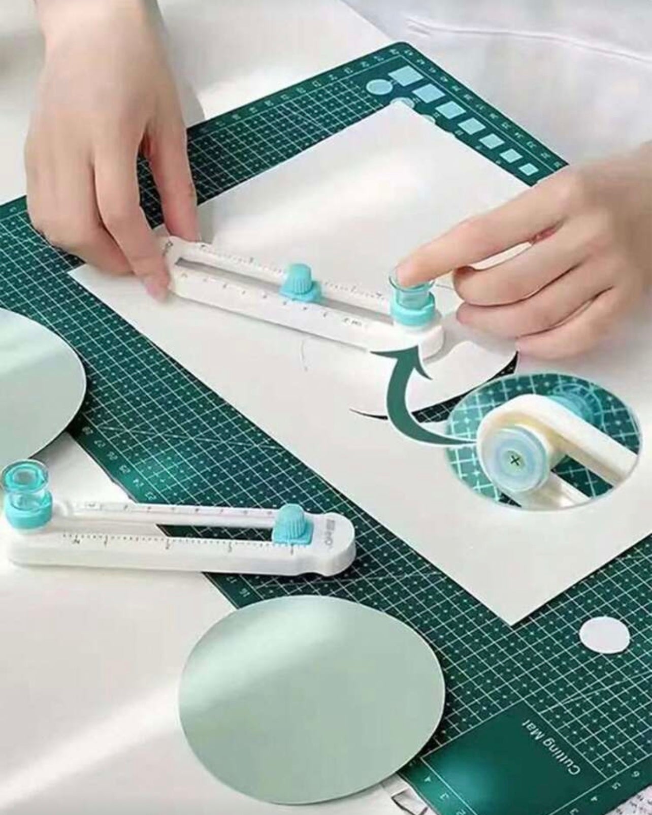 360 Degree Handmade Round Cutting Tool #CT2313