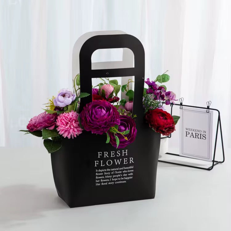 Flower Paper Gift Bag #FB1814