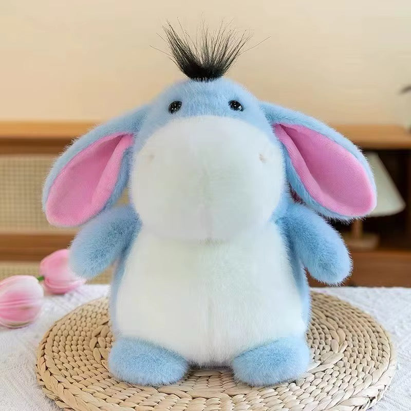35cm Blue Donkey Plush Toy #TB4044